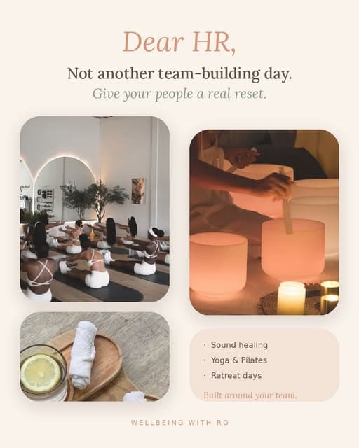 Dear HR — not another team-building day